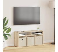 vidaXL Lowboard with Drawer Sonoma Oak 87 x 27.5 x 43 cm