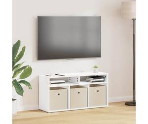 VidaXL Lowboard With Drawer White 87 X 27.5 X 43 Cm
