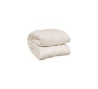 vidaXL Luxury Weighted Blanket, Comfortable Fabric, Filling, Even Weight Distribution, Practical Design, Light Cream Color, Modern Bedroom Accessory
