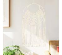 vidaXL Macrame Wall Hanger 40x80 cm Cotton