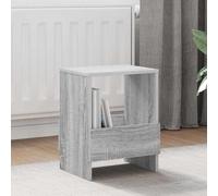 vidaXL Magazine Rack 2 pcs Grey Sonoma 35 x 30 x 45 cm