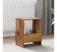 vidaXL Magazine Rack 2 pcs Old Wood 35 x 30 x 45 cm