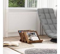 vidaXL Magazine Rack Old Wood 53 x 40 x 28.5 cm Engineered Wood