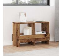 vidaXL Magazine Rack Old Wood 68.5 x 30 x 45 cm