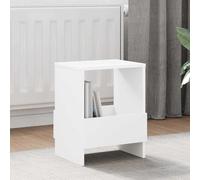 vidaXL Magazine Rack White 35 x 30 x 45 cm