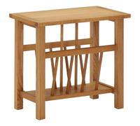 Vidaxl Magazine Table 45X27X42 Cm Solid Oak Wood