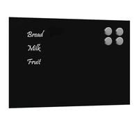 vidaXL Magnetic Board 40x30 cm - Wall Mounted Glass Notice Board