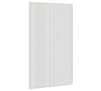 vidaXL Magnetic Insect Screen 80x140 cm - White Frame, UV & Water-Resistant Fibreglass - Adjustable Window Mesh for Flies, Bees, Mosquitoes
