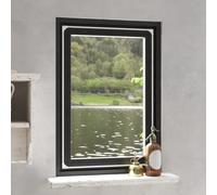 vidaXL Magnetic Insect Screen for Windows White 80x120 cm