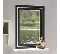 vidaXL Magnetic Insect Screen for Windows White 80x120 cm UK