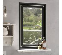 vidaXL Magnetic Insect Screen for Windows Fly Screen for Door High Density Fiberglass Bug Stop Mosquito Fly Wasp Spider White 80x140 cm