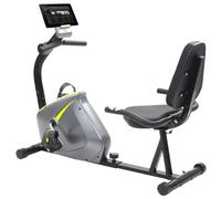 Vidaxl Magnetic Recumbent Exercise Bike With Pulse Measurement, Grey
