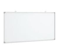 vidaXL Magnetic Whiteboard - 60x30 cm, Aluminium-Framed Dry Erase Board for Office, School, Home
