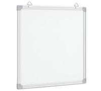vidaXL Magnetic Whiteboard 60x60x1.7 cm Aluminium