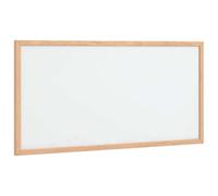 vidaxl Magnetic whiteboard/pin Board - Pine Wood Frame - Dry Erase 60x30 cm - Vertical/Horizontal Install - Home/School/Office use