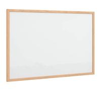 vidaXL Magnetic Whiteboard with Solid Pine Wood Frame 60x40 cm