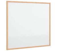 vidaXL Magnetic Whiteboard with Solid Pine Wood Frame 60x55 cm