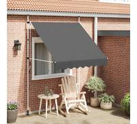 Manual Retractable Awning 200 cm Anthracite