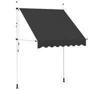 Manual Retractable Awning 200 cm Anthracite