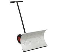 Vidaxl Manual Snow Shovel With Wheels