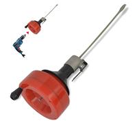 vidaXL Manually/Drill Operated Pipe Cleaning Spiral Tool Sink Unblocker 8 m