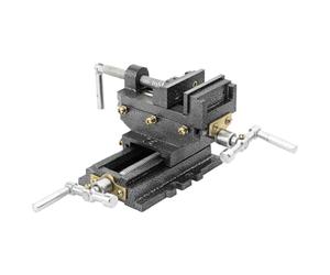 vidaXL Manually Operated Cross Slide Drill Press Vice 70 mm