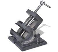 vidaXL Manually Tilting Drill Press Vice 110 mm Drilling Milling Machine