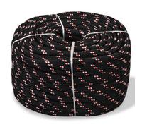 Vidaxl Marine Rope Polypropylene 10 mm 50 M Black Ropes