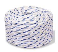 vidaXL Marine Rope Polypropylene 10 mm 50 m White