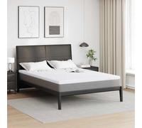 vidaXL Mattress Pads White 140 x 200 cm 100% polyester jacquard fabric