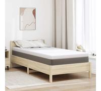 vidaXL Mattress Pads White 90 x 190 cm 100% polyester jacquard fabric