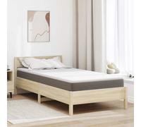 vidaXL Mattress Pads White 90 x 190 cm 100% polyester jacquard fabric