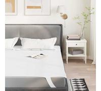 vidaXL Mattress Protector White 140x220 cm Waterproof
