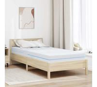 vidaXL Mattress White 100 x 200 cm Foam