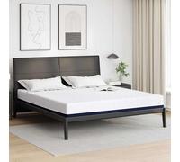 vidaXL Mattress White and Blue 180 x 200 cm Gel Memory Foam