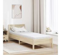 vidaXL Mattress with Coconut Layer White 200 x 70 cm PU Foam