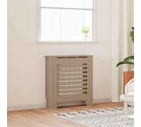 vidaXL MDF Radiator Cover Grill Heating Cabinet Heater Shelf Indoor Furniture