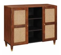 vidaXL Media Storage Cabinets & Racks Brown 90 x 33.5 x 75 cm