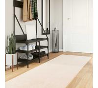 vidaXL Medium Pile Soft and Washable Rug HUARTE Beige 80 x 300 cm