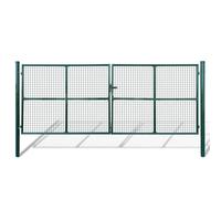 vidaXL Mesh Garden Gate 415 x 200 cm / 400 x 150 cm