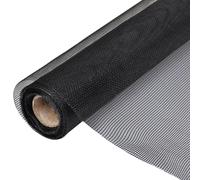 vidaXL Mesh Screen Fiberglass 100x1000 cm Black