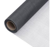 Mesh Screen Fiberglass Fencing Barrier Panel Black/Grey Multi Sizes vidaXL