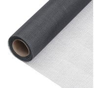 vidaXL Mesh Screen Fiberglass 100x500 cm Grey