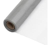 vidaXL Mesh Screen Stainless Steel 112x1000 cm Silver Fencing Barrier Panel