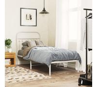 Metal Bed Frame Home Bedroom Bed Base Bedstead Mattress Foundation vidaXL