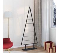 Vidaxl Metal Christmas Tree Black 180 Cm Steel