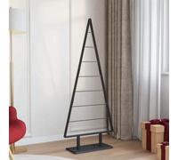 Vidaxl Metal Christmas Tree With Stand Black 150 Cm Steel