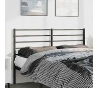 (black, 135 cm) vidaXL Metal Headboard Bed Base Header Bedstead Headboard Bedroom Bed Header