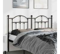 Metal Headboard for Bedroom Bed Header Bed Headboard Tall Headboard vidaXL