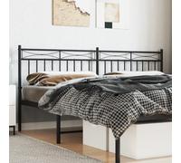Metal Headboard Bedroom Home Decor Bed Header Guest Room Bed Headboard vidaXL